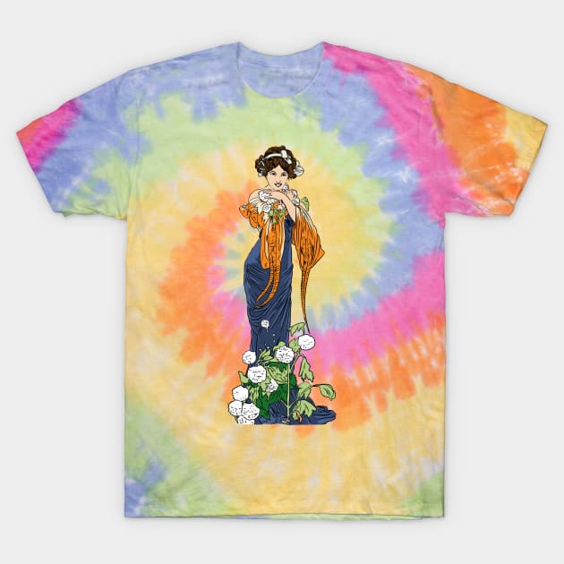 Gaspar Camps Flower Girl T-Shirt by BlademanUnitPi